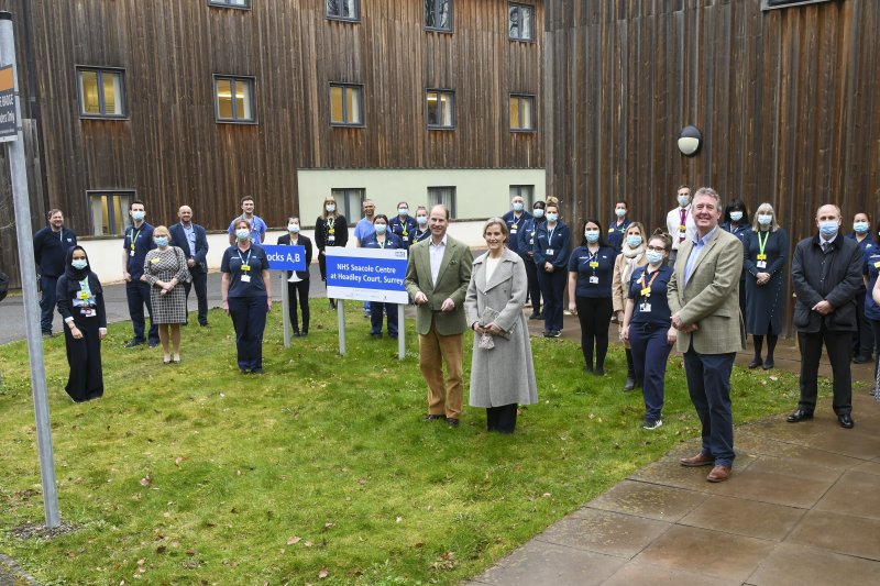 Royal guests visit Angle Property's Headley Court
